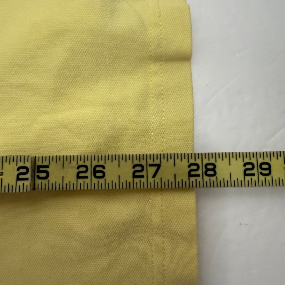 Southern Tide Skipjack Polo Shirt Short Sleeve Yellow Cotton Casual‎ Mens L 40 - Picture 7 of 9